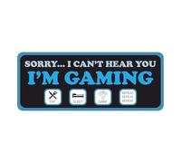 Sorry... I can't hear you - I'm Gaming Kids Bedroom Door Sign - player gaymer gamer boy gamer girl video game player computer gamer