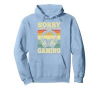 Sorry I Can't Hear You I'm Gaming Pullover Hoodie, Adult Unisex, Dusty Blue, Small