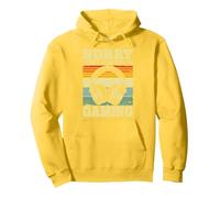 Sorry I Can't Hear You I'm Gaming Pullover Hoodie, Adult Unisex, Lemon Yellow, X-Large