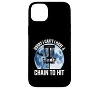 Sorry I Cant I Have A Chain To Hit Disc Golf Humor Case for iPhone 14 Plus
