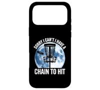 Sorry I Cant I Have A Chain To Hit Disc Golf Humor Case for iPhone 17 Pro Max