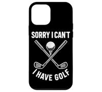 Sorry I Can't I Have Golf Funny Golf Quote Case for iPhone 12 mini
