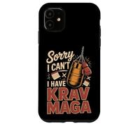 Sorry I Can't I Have Krav Maga Case for iPhone 11