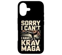 Sorry I Can't I Have Krav Maga Training Martial Arts Case for iPhone 17