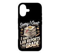 Sorry I Can't I Have Lab Reports to Grade STEM Teacher Case for iPhone 17