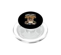 Sorry I Can't I Have Mushrooms To Find Funny Forager PopSockets PopGrip for MagSafe