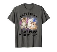 Sorry I Can't I Have Plans with My Cat - I love cats T-Shirt