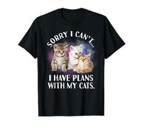 Sorry I Cant I Have Plans with My Cat - I love Cats T-Shirt T-Shirt