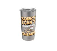 Sorry I Cant I Have Plans with My Shears Stainless Steel Insulated Tumbler