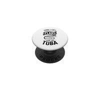 Sorry I Can't I Have Plans With My Tuba PopSockets Adhesive PopGrip