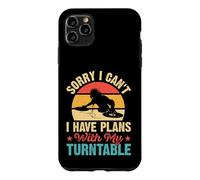 Sorry I Can't I Have Plans With My Turntable Retro DJ Case for iPhone 11 Pro Max