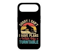 Sorry I Can't I Have Plans With My Turntable Retro DJ Case for iPhone Air