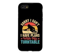 Sorry I Can't I Have Plans With My Turntable Retro DJ Case for iPhone SE (2020) / 7/8