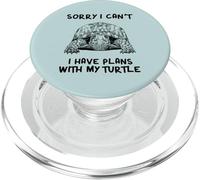 Sorry I can't I have plans with my Turtle Eastern Box Turtle PopSockets PopGrip for MagSafe
