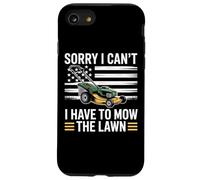 Sorry I Can't I Have To Mow The Lawn Lawn Care Fan Case for iPhone SE (2020) / 7 / 8