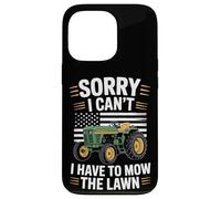 Sorry I Can't I Have To Mow The Lawn Mower Lover Case for iPhone 13 Pro