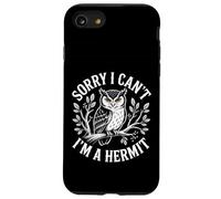 Sorry I Can't I'm A Hermit Introverty Excuse Disguise |- Case for iPhone SE (2020) / 7/8