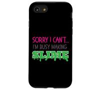Sorry I Can't I'm Busy Making Slime DIY Funny Slime Queen Case for iPhone SE (2020) / 7/8
