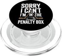 Sorry I Cant Im In The Penalty Box Ice Hockey Lovers PopSockets PopGrip for MagSafe