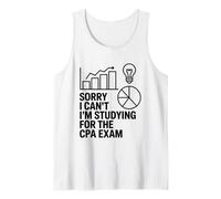 Sorry I Can't I'm Studying for The CPA Exam Tank Top