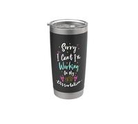 Sorry I Can't I'm Working On My Dissertation Stainless Steel Insulated Tumbler