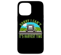 Sorry I Can't It's Harvest Time - Combine Harvester Tractor Case for iPhone 13 Pro Max