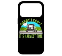 Sorry I Can't It's Harvest Time - Combine Harvester Tractor Case for iPhone 17 Pro
