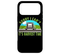 Sorry I Can't It's Harvest Time - Combine Harvester Tractor Case for iPhone 17 Pro Max