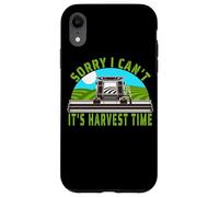 Sorry I Can't It's Harvest Time - Combine Harvester Tractor Case for iPhone XR
