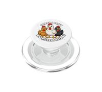 Sorry I Can't My Chickens Need Me Backyard Chicken Hen Humor PopSockets PopGrip for MagSafe