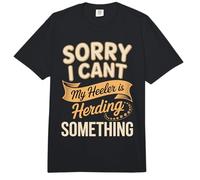 Sorry I Can't My Heeler is Herding Something Comfort Colors Adult Heavyweight T-Shirt