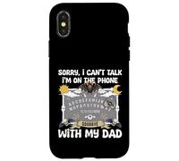 Sorry I Can't Talk I'm On The Phone With My Dad Ouija Case for iPhone X/XS