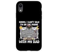 Sorry I Can't Talk I'm On The Phone With My Dad Ouija Case for iPhone XR