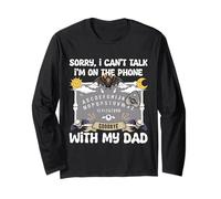 Sorry I Can't Talk I'm On The Phone with My Dad Ouija Long Sleeve T-Shirt