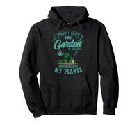 Sorry I Can't The Garden Is Calling Water Plants Gardener Pullover Hoodie