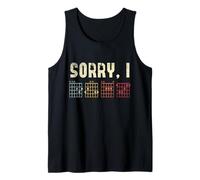 Sorry I DGAF Guitar Player Guitar Chord Music Guitarist Tank Top
