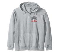 Sorry I Dont Take Orders But I Do Accept Donations Witty Fun Zip Hoodie