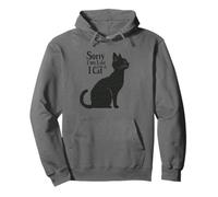 Sorry I’m Late I Saw a Cat Funny Pet Lover Humor Design tees Pullover Hoodie