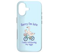Sorry I’m Late I was Retrieving My Eggs Funny Goose IVF Case for iPhone 17