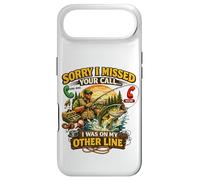 Sorry I Missed Call Fishing Joke Angler Humor Case for iPhone Air