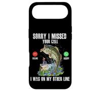 Sorry I Missed Your Call Was On Other Line Bass Fish Fishing Case for iPhone Air