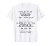 Sorry I Need to Go Home My Dog is Waiting Funny Translations T-Shirt