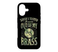 Sorry I Tooted It Came Out Of My Brass Case for iPhone 17