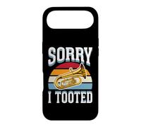 Sorry I Tooted Retro Style Tuba Player Joke Case for iPhone Air