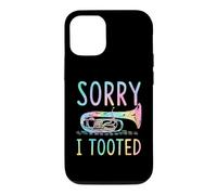 Sorry I Tooted Tuba Player Pun Case for iPhone 12/12 Pro
