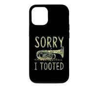 Sorry I Tooted Tuba Player Pun Case for iPhone 12/12 Pro