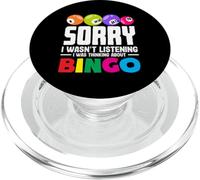Sorry I Wasn't Listening Bingo Player PopSockets PopGrip for MagSafe