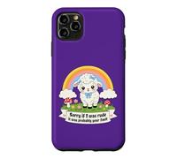 Sorry If I Was Rude It Was Probably Your Fault Cute Lamb Pun Case for iPhone 11 Pro Max