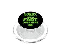 Sorry If It Smells Like A Fart Over Here Gross Jokes PopSockets PopGrip for MagSafe