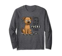Sorry I'm All Out Of Fucks Today Graphic Long Sleeve T-Shirt